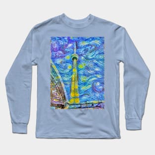 Van Gogh Tower Long Sleeve T-Shirt